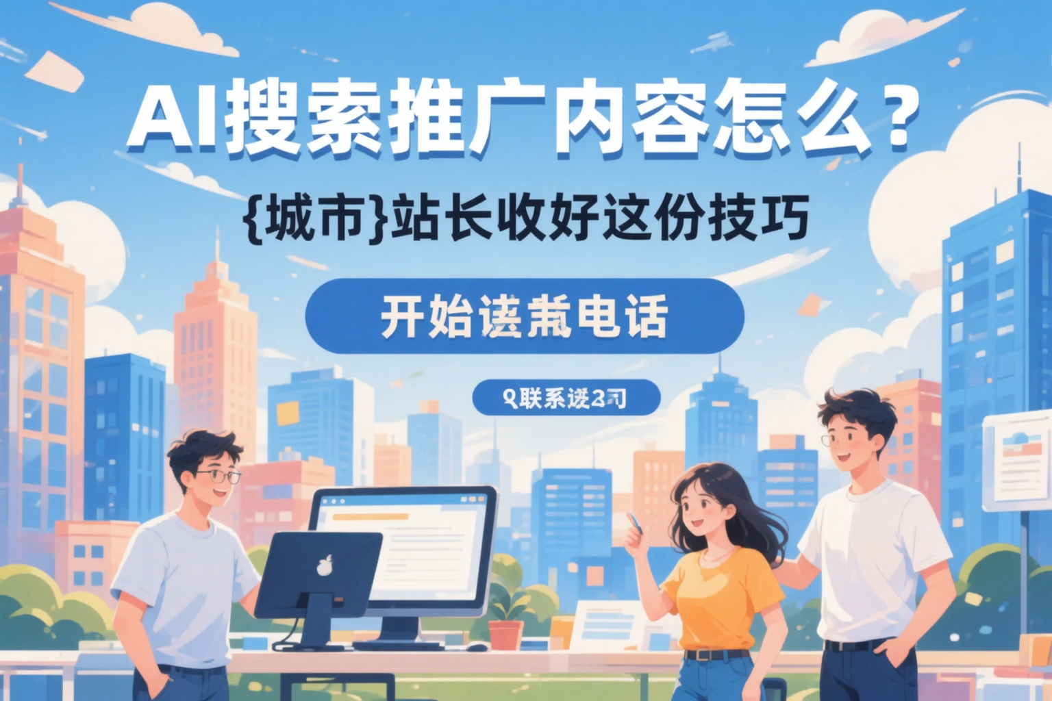 AI搜索推广内容怎么写？茂名站长收好这份技巧