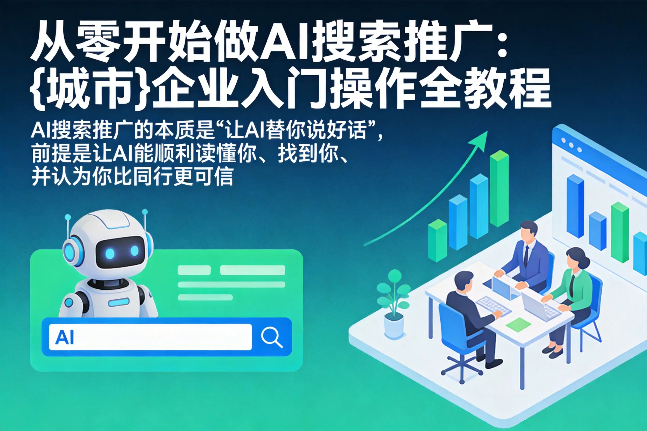从零开始做AI搜索推广：茂名企业入门操作全教程